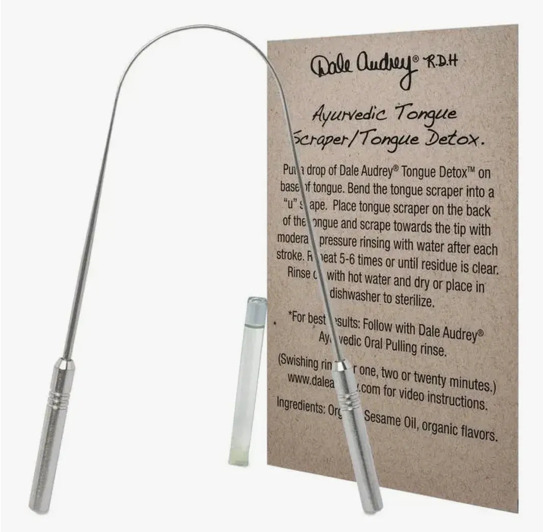 Ayurvedic Tongue Cleaner with Detox Serum