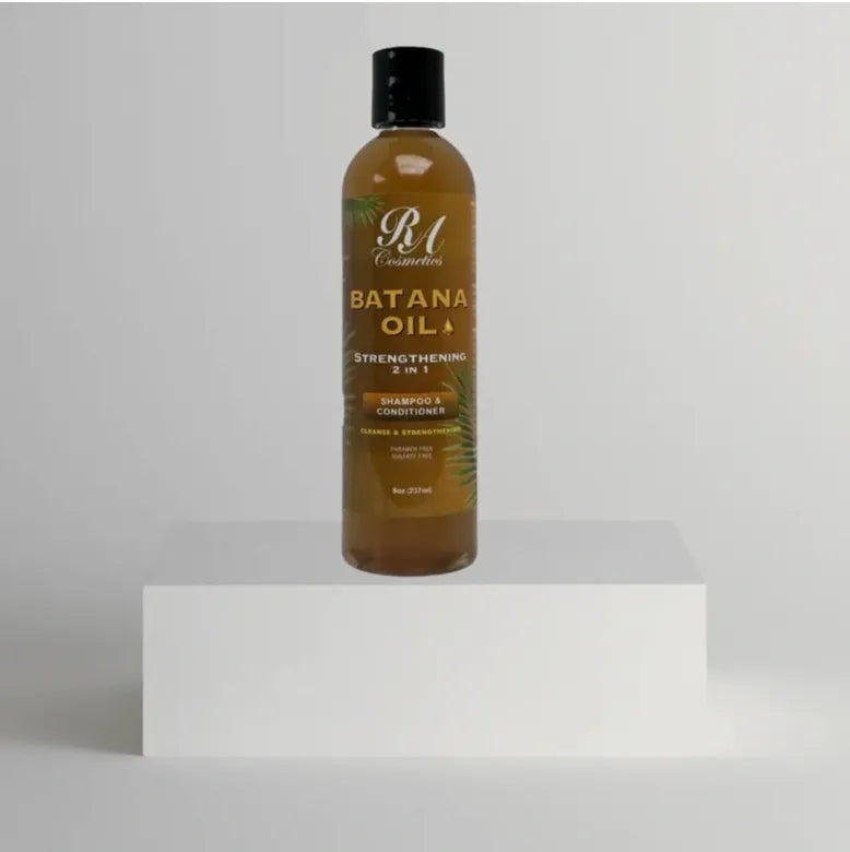 Batana Oil Strengthening 2 in 1 Shampoo & Conditioner 8oz