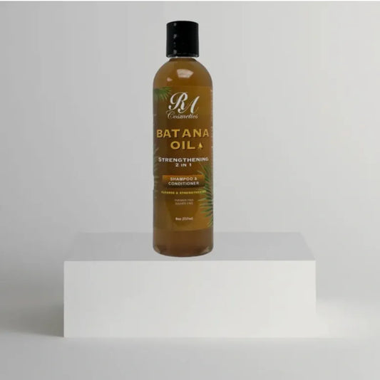 Batana Oil Strengthening 2 in 1 Shampoo & Conditioner 8oz