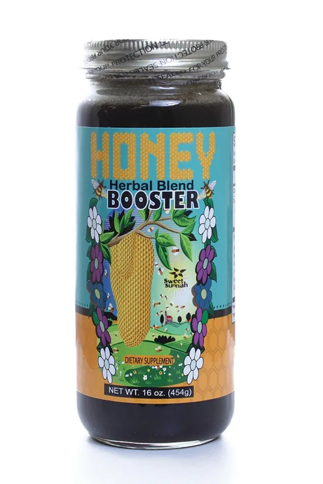 Black Seed Herbal Honey Booster - 16 oz.