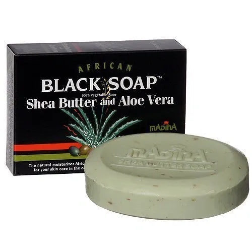 Black Soap Shea Butter & Aloe Vera Soap
