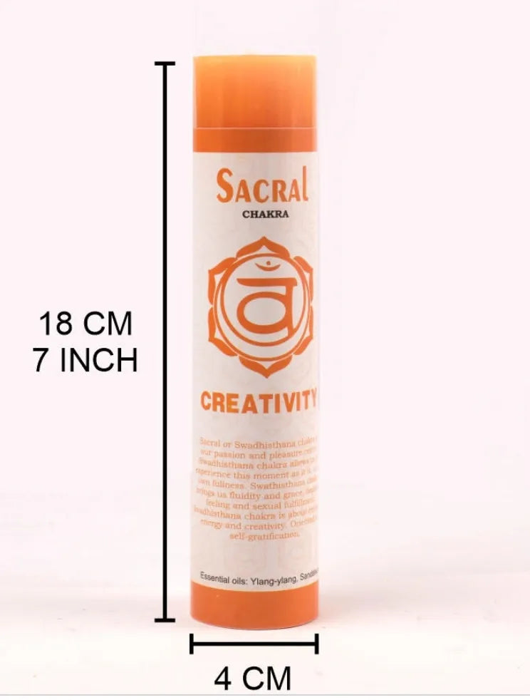 7" Chakra Scented Candles