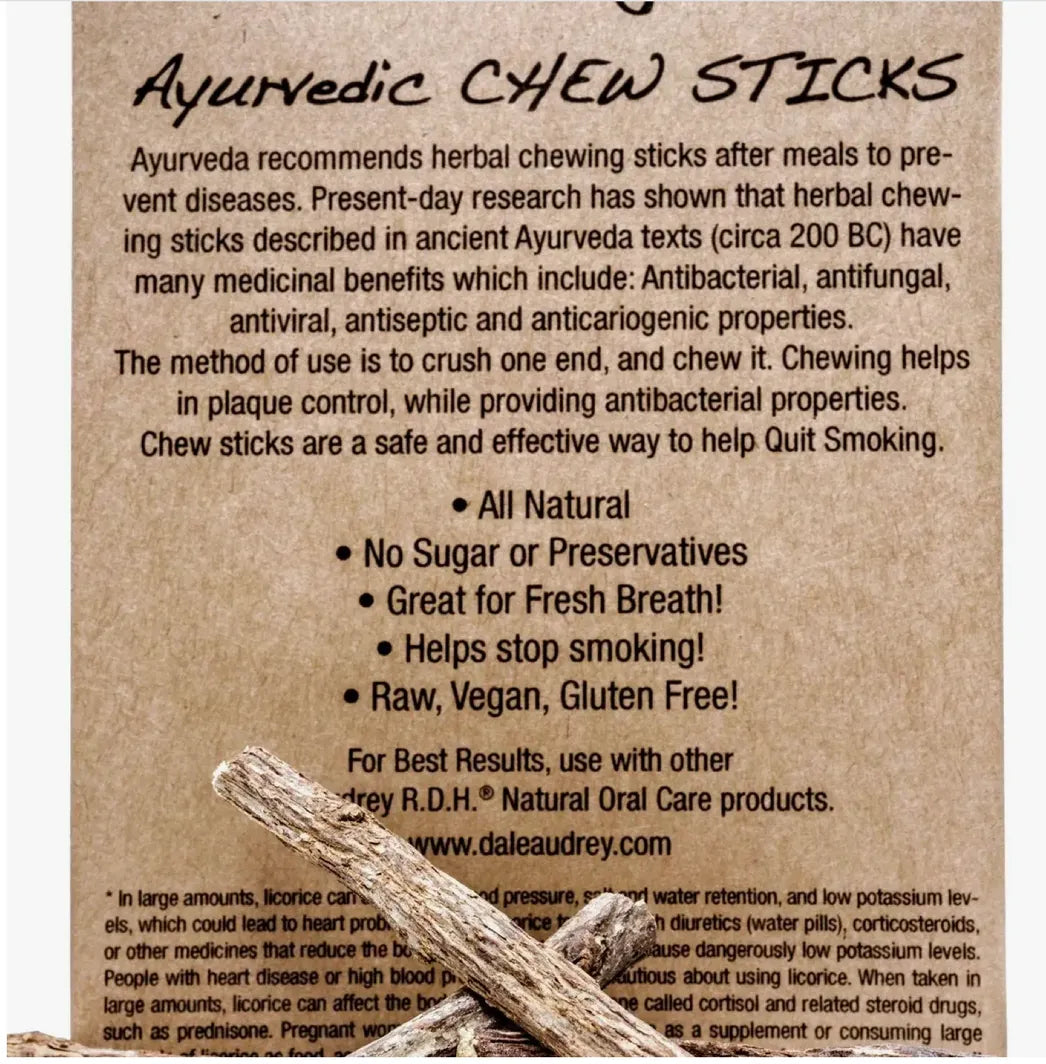 Chew Sticks with Neem