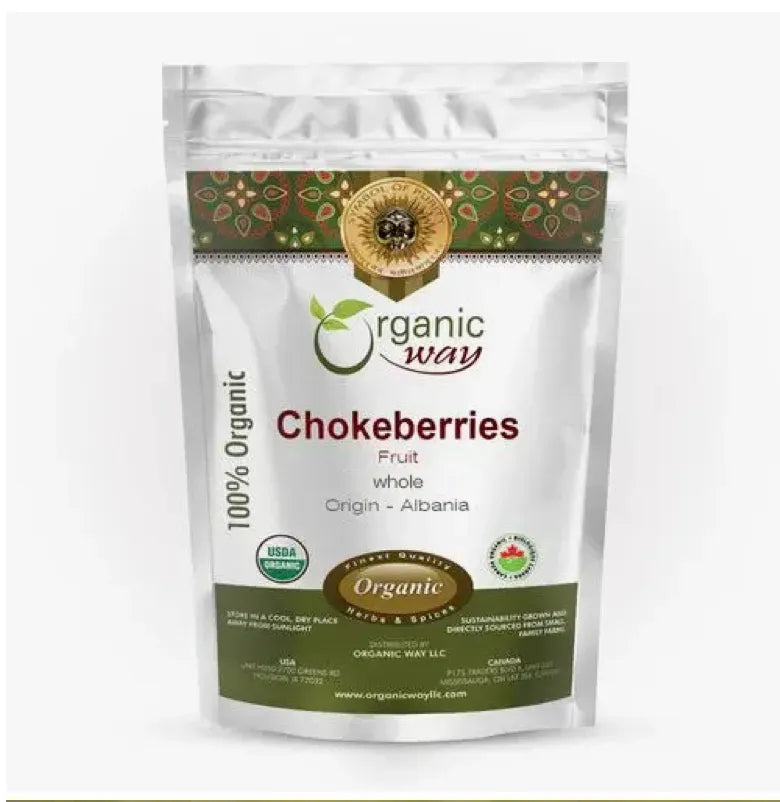 Chokeberries Fruit (Whole), European Wild Harvest 1 LB - Wholesale