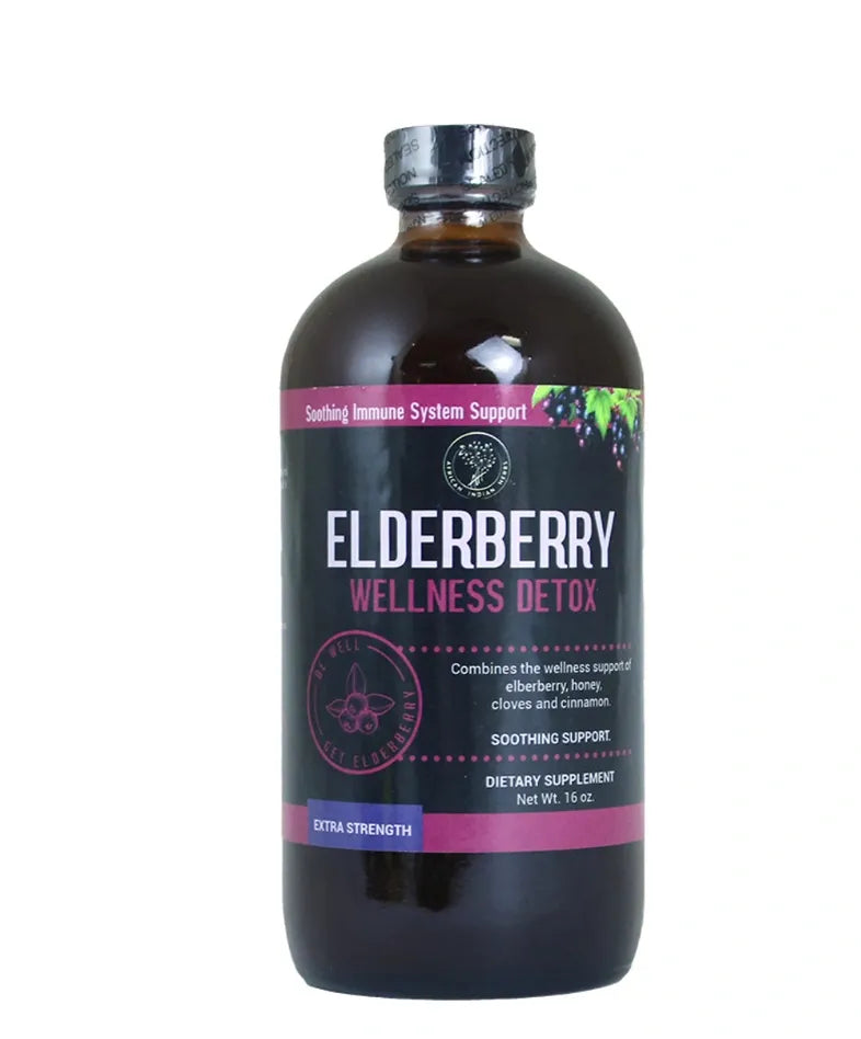 Elderberry Wellness Detox - 16 oz.