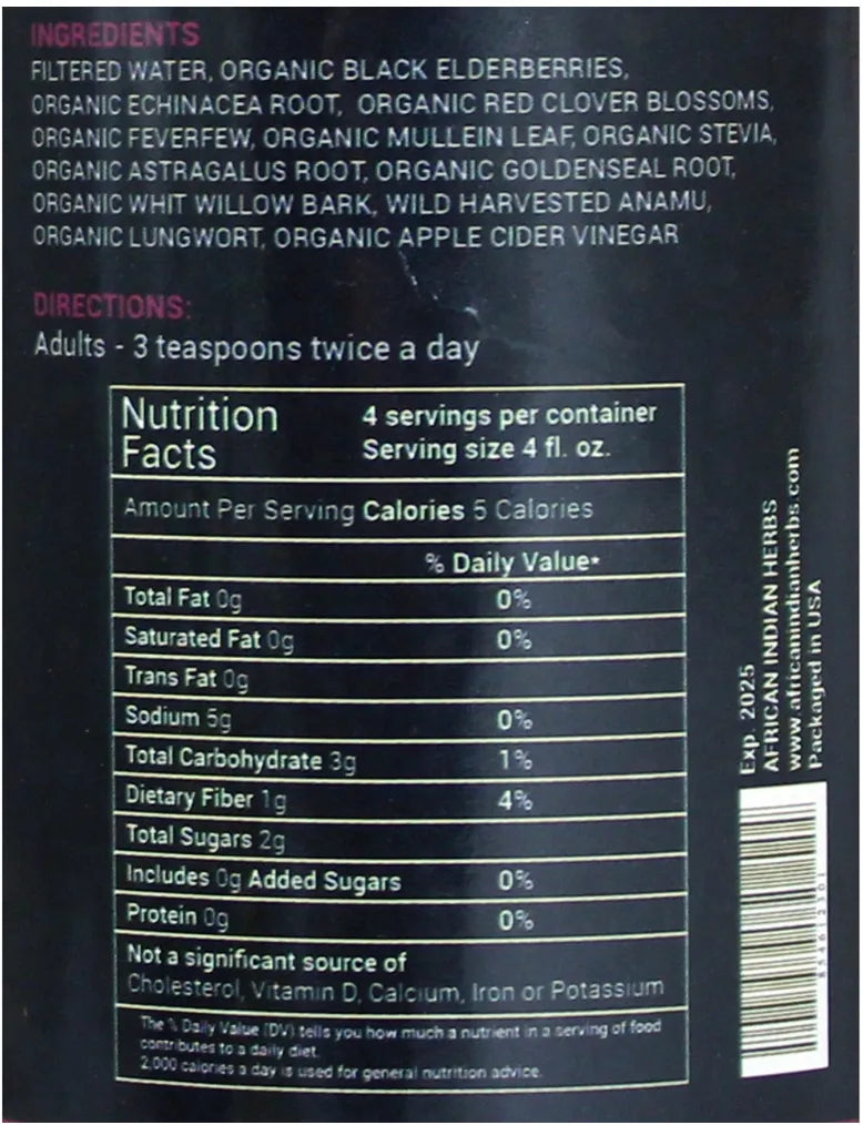 Elderberry Wellness Detox - 16 oz.