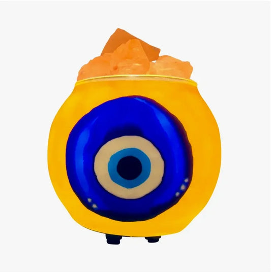 Evil Eye Aromatherapy Salt Lamp with Ul Listed Dimmer Cord