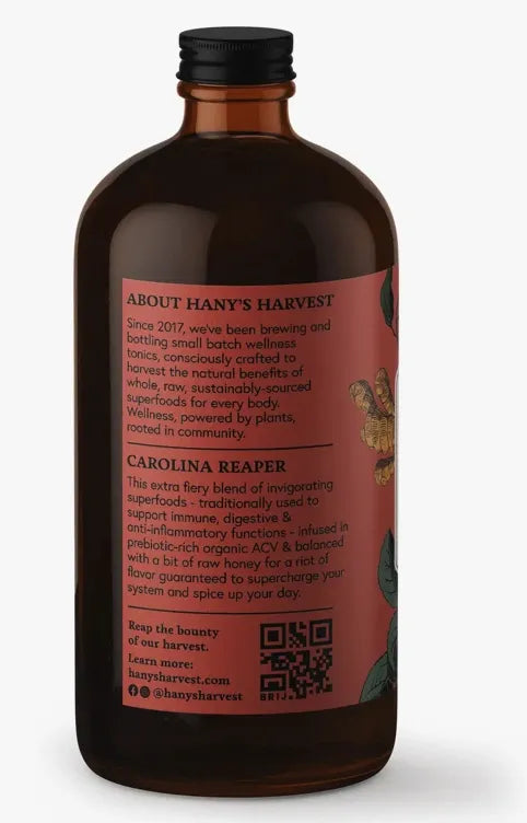 Carolina Reaper Fire Cider 8oz