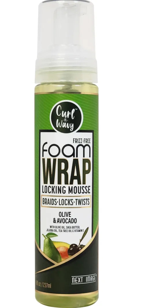 NEXT IMAGE - Foam Wrap Locking Mousse [Olive & Avocado]