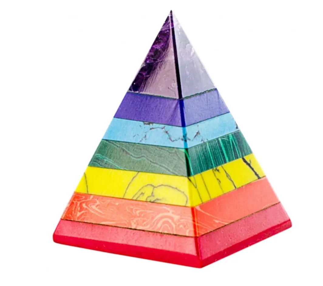 Gemstone Pyramid - 7 Chakras