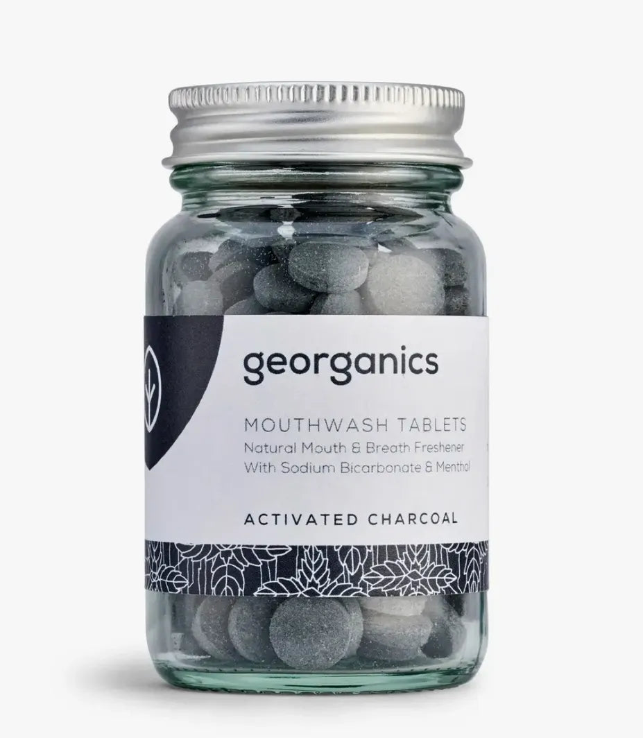 Georganics Mouthwash Tablets - Charcoal