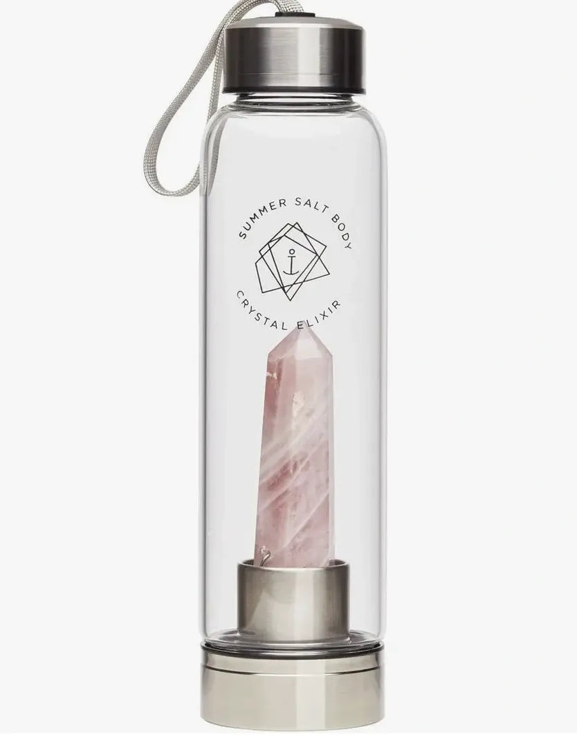 Glass Water Bottle 550m