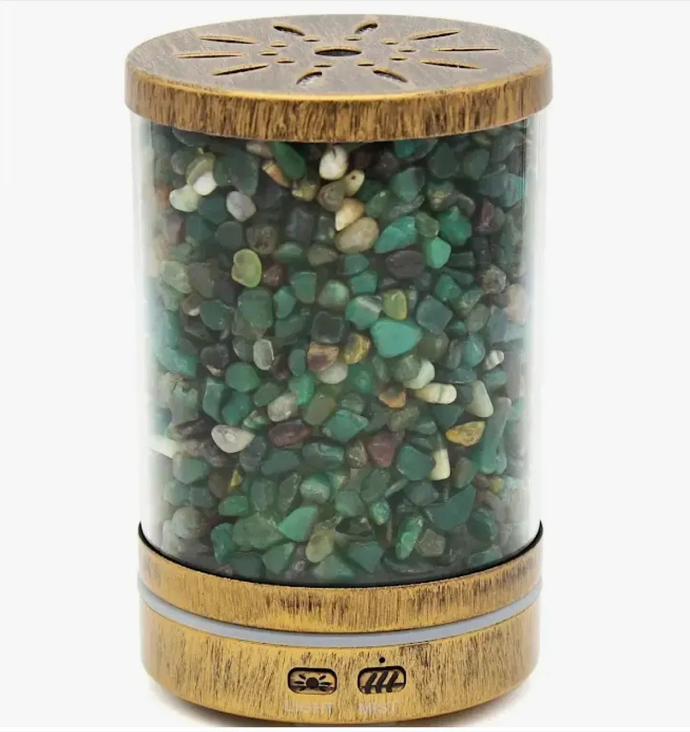 Green Agate Crystal Diffuser