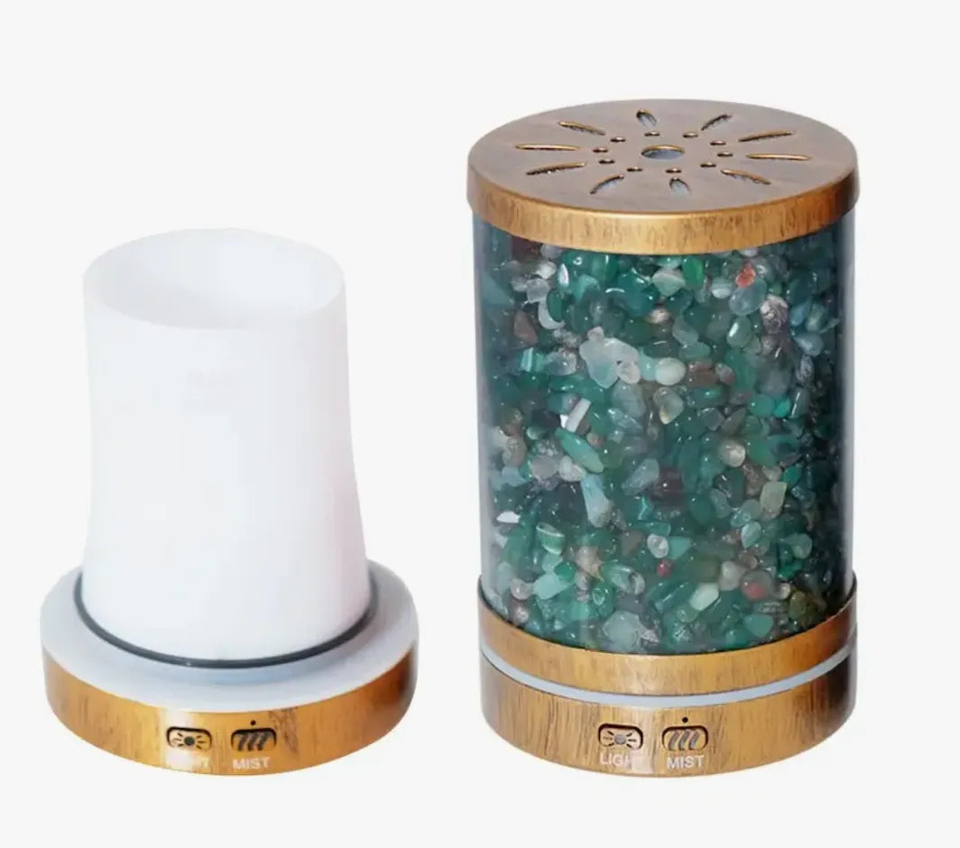 Green Agate Crystal Diffuser