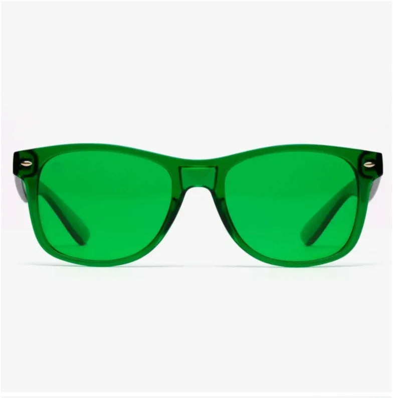 Translucent - Green Sunglasses
