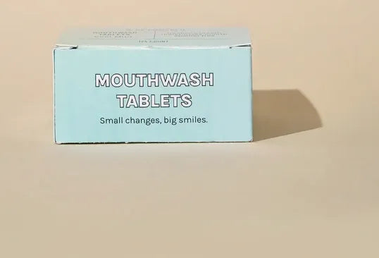 Mouthwash Tablets - Cool Mint - Box