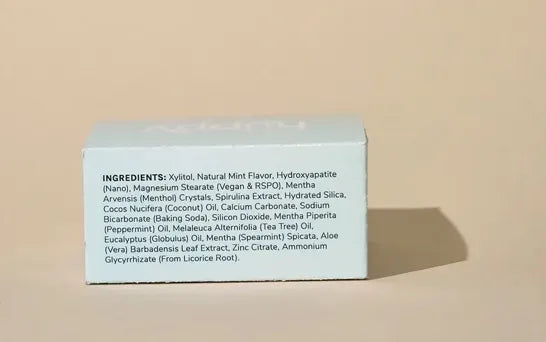 Mouthwash Tablets - Cool Mint - Box