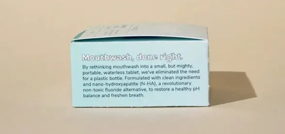 Mouthwash Tablets - Cool Mint - Box