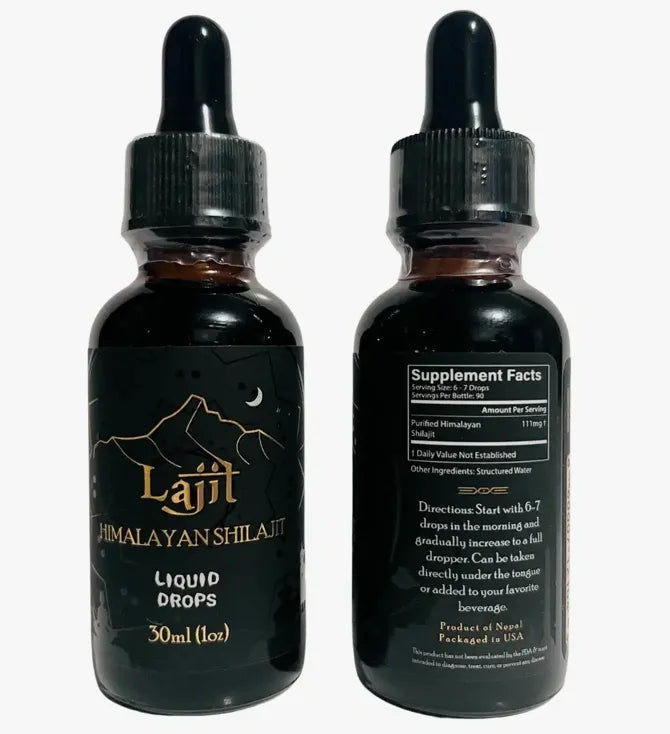 Lajit Himalayan Shilajit Liquid Drops