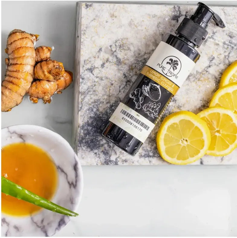 Lemon Ginger & Turmeric Face Cleanser