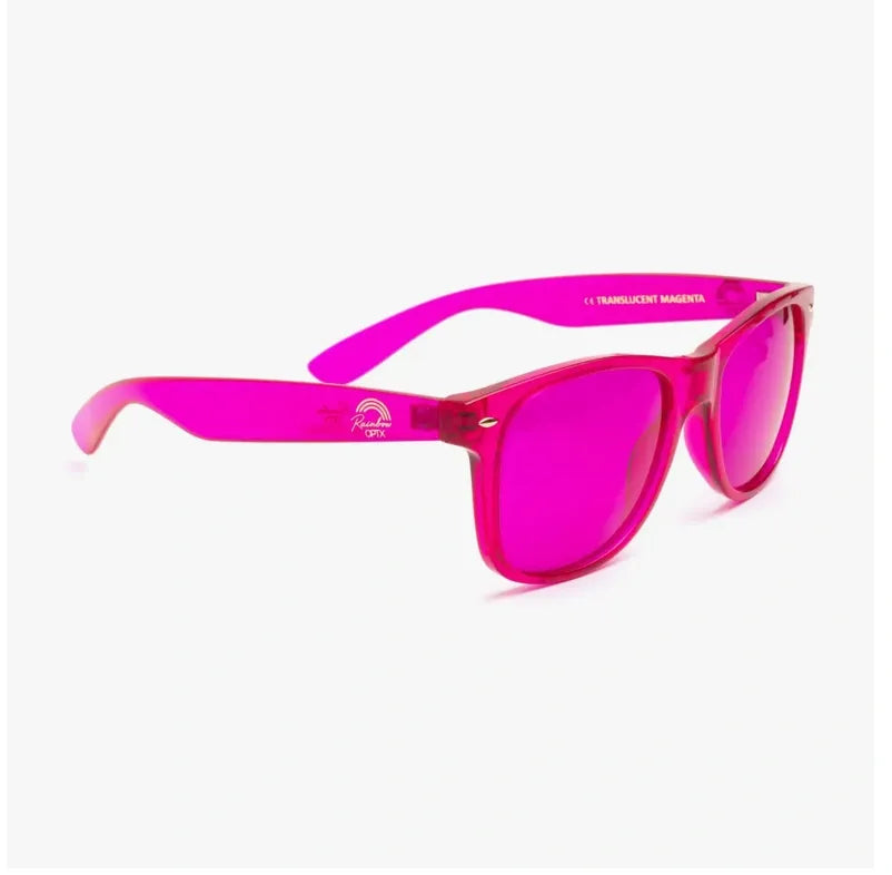 Translucent - Magenta Sunglasses