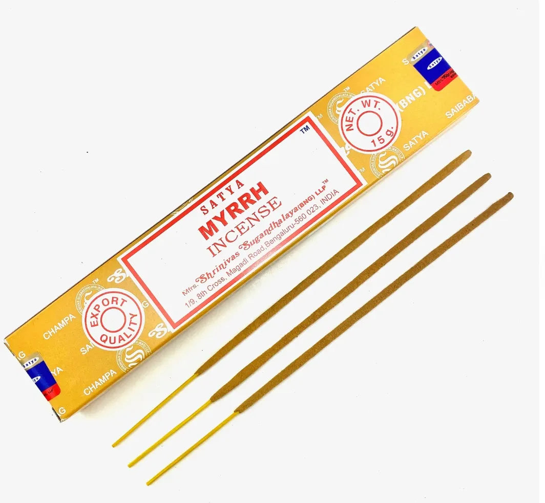 Satya Myrrh Incense Sticks 15g