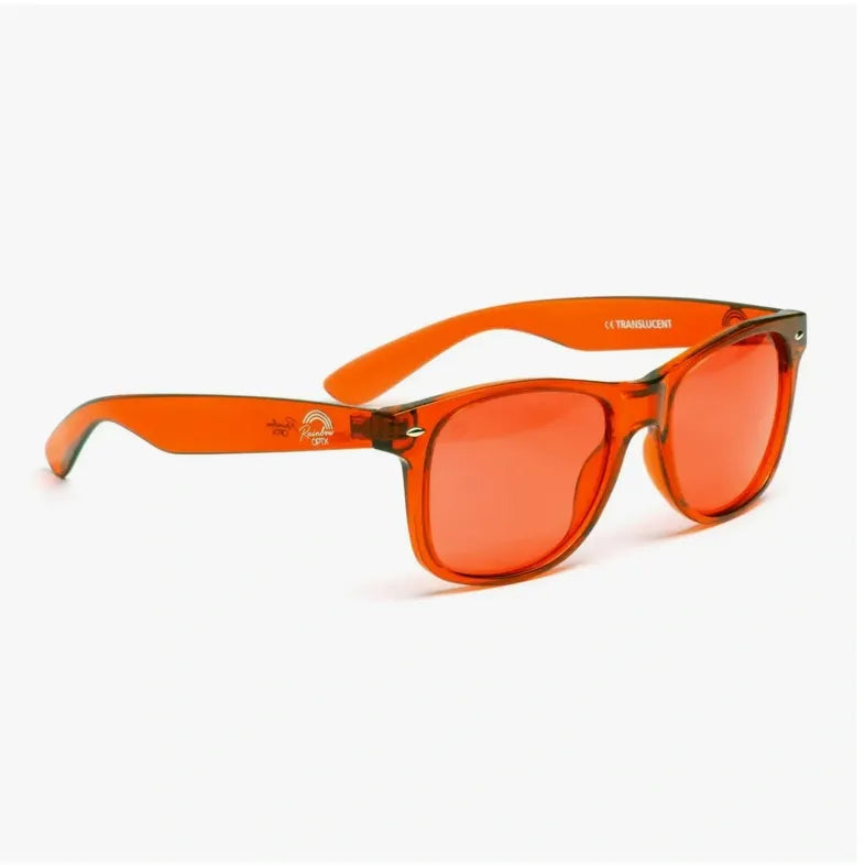Translucent - Orange Sunglasses