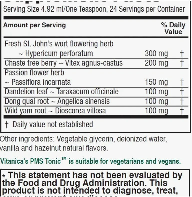 PMS Tonic / 4 oz btl