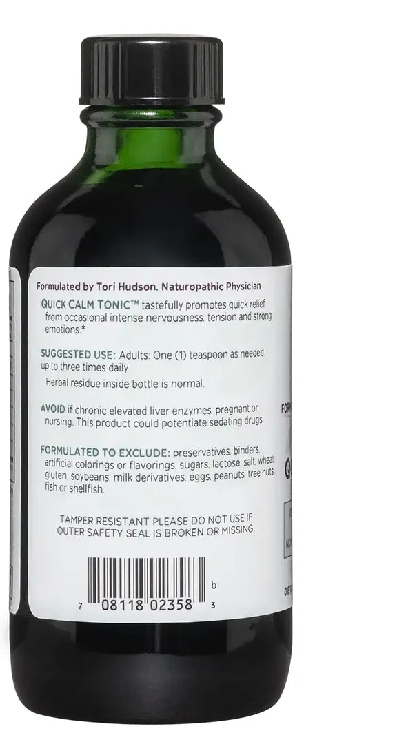 Quick Calm Tonic / 4 oz btl