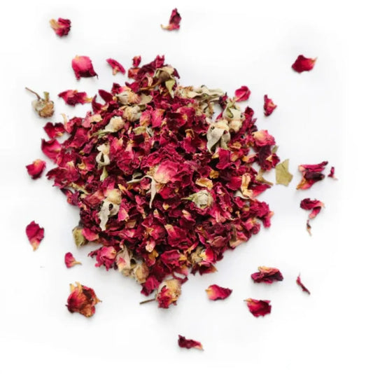 Red Rose Buds & Petals