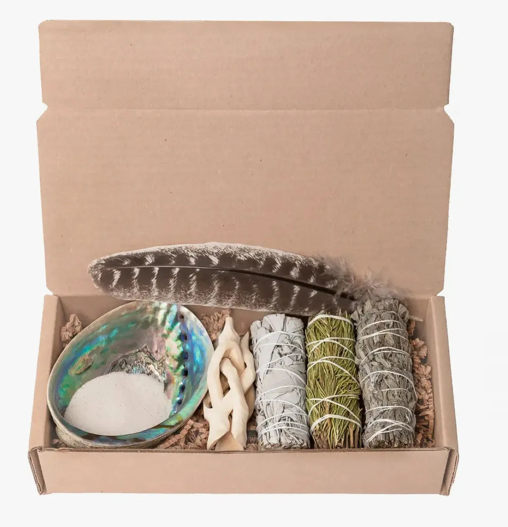 White Sage, Rosemary, and Common Sage Cleanse Kit One