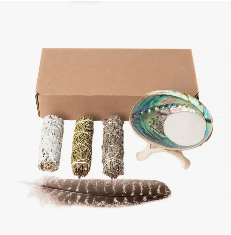 White Sage, Rosemary, and Common Sage Cleanse Kit One