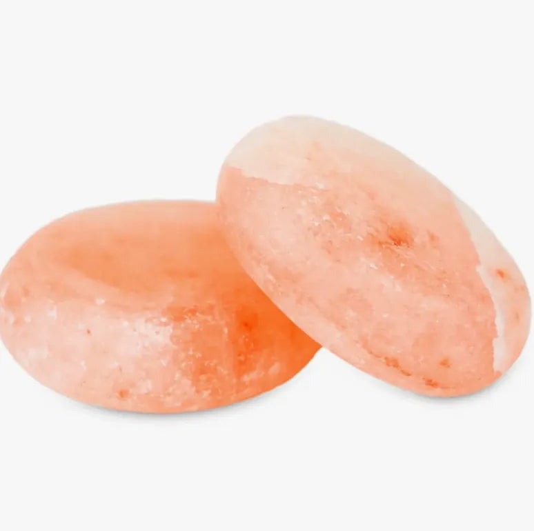 Round Disk Stone - Set of 2 w/ Cotton Bag