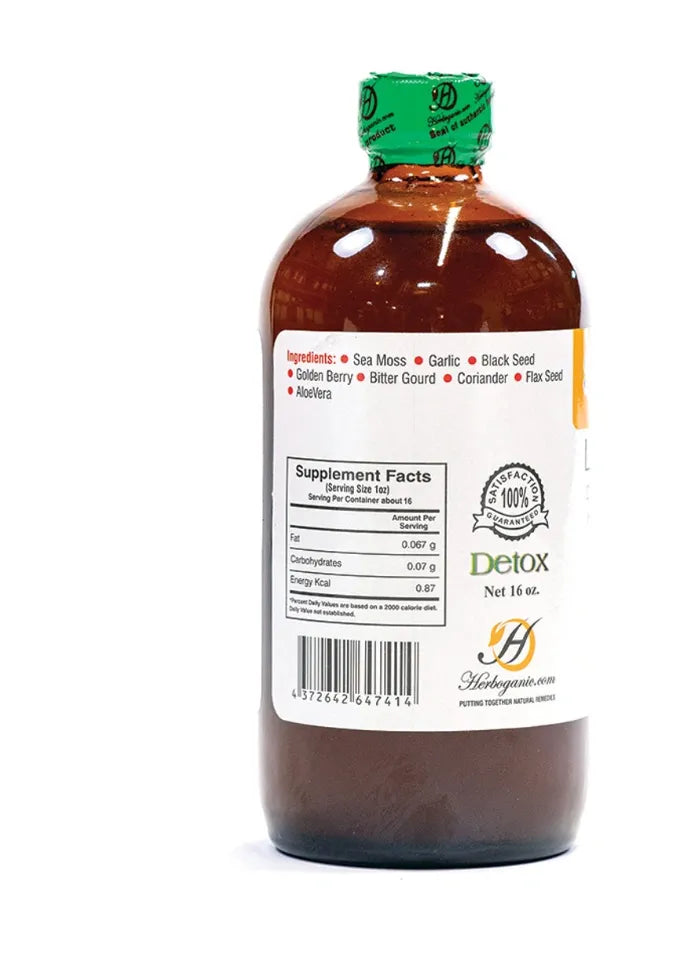 Herboganic Sea Moss Living Bitters 16 oz