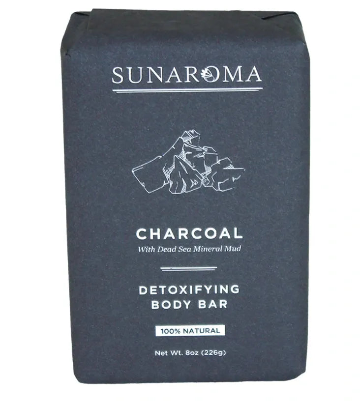 Sunaroma: Charcoal Soap - 8 oz.