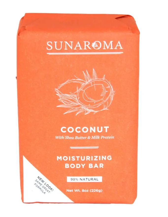 Sunaroma: Coconut Soap - 8 oz.