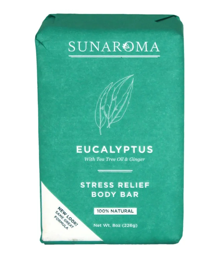 Sunaroma: Eucalyptus Soap - 8 oz.
