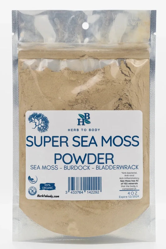 Super Sea Moss Powder 4oz