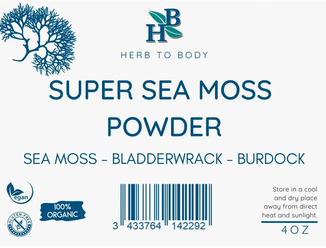 Super Sea Moss Powder 4oz - Wholesale
