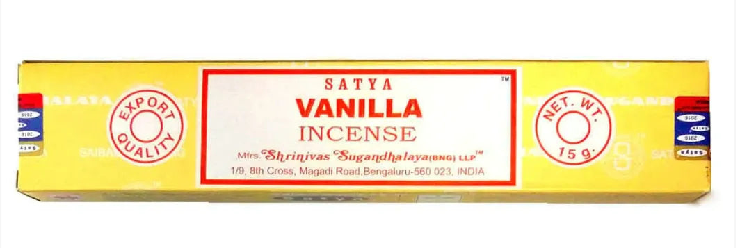 Satya Vanilla Incense Sticks 15g