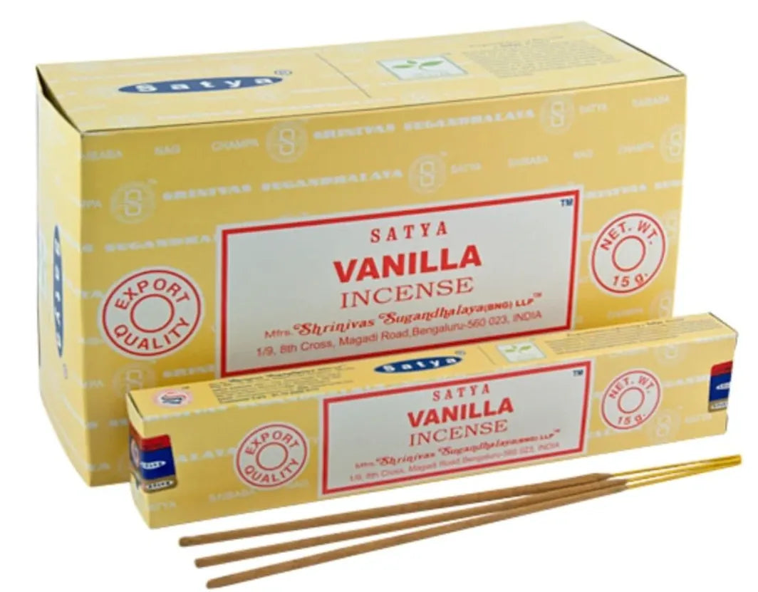 Satya Vanilla Incense Sticks 15g