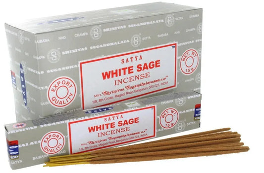 Satya White Sage Incense Sticks 15g